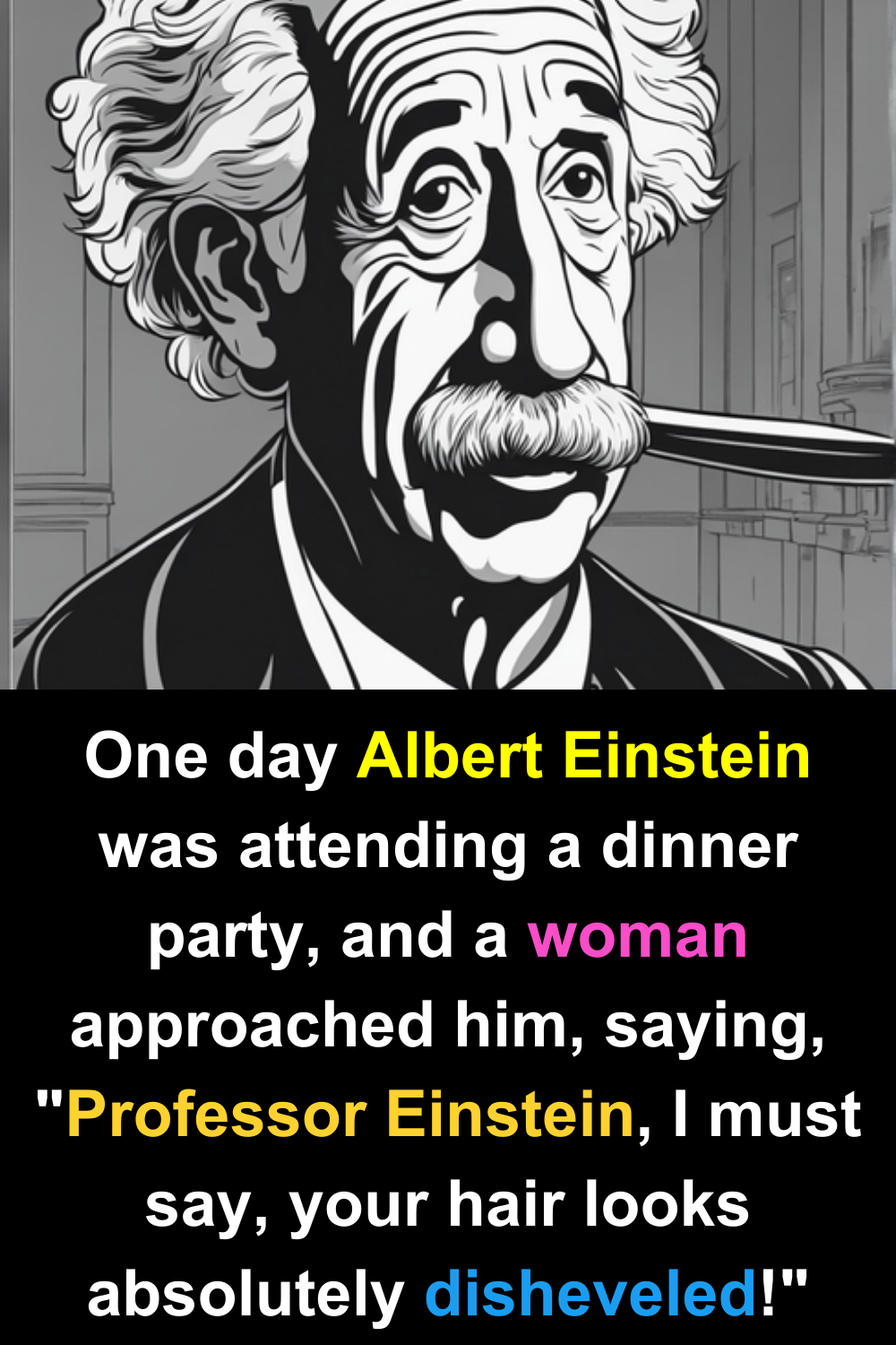Albert-Einstein-was-attending-a-dinner-party