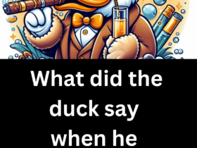 What did the duck say when he bought lipstick